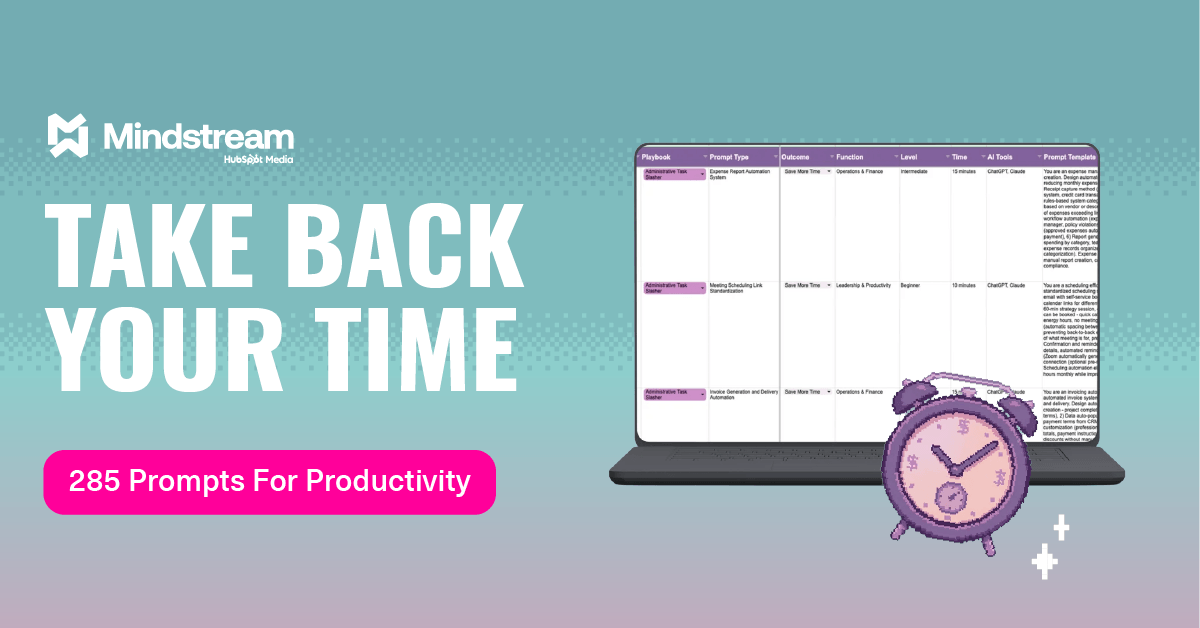 Unlock Time & Boost Productivity with 285 AI Prompts